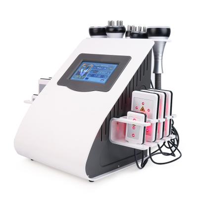 China 6in1 Cavitation 2.0 40k Vacuum Radio Frequency Vacuum Slim Beauty Machine for sale