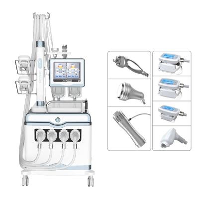 China 5MHZ rf 7 in 1 de MachineDrukgolf van Cavitatie Multifunctionele Cryolipolysis Te koop