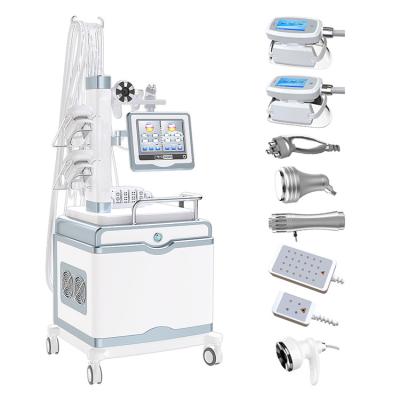 China 9 In 1 40k Ultrasonic Cavitation 660nm-980nm Cryolipolysis Slimming Machine for sale