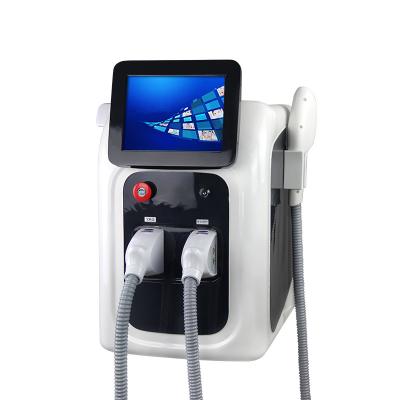 China 1200w 2 em 1 IPL OPTAM o equipamento portátil da remoção da tatuagem do laser do Nd Yag de SHR à venda