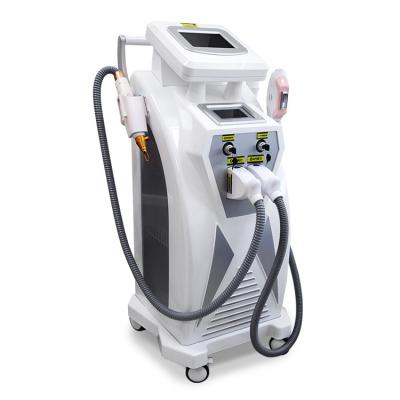 China Máquina dupla 480nm-690nm da remoção do cabelo do laser do IPL das telas 4IN1 à venda