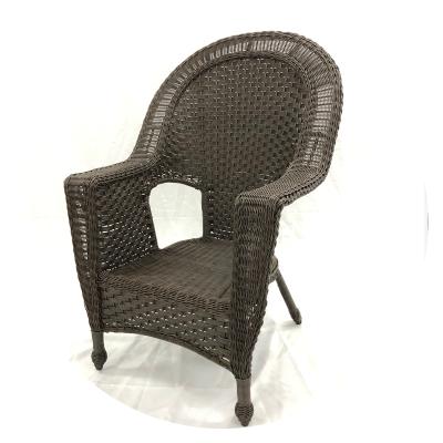 China Brand New Non-Adjustable Portable Garden Garden Leisure Rattan Wicker Chair With High Quality for sale