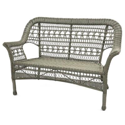 China Garden Chair Factory Supply Pe Rattan Loveseat Wicker Patio Garden Furniture For Indoor And Outdoor for sale