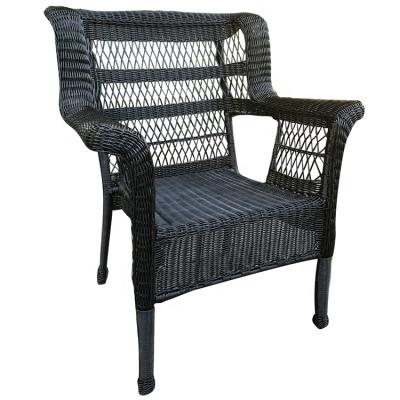 China Hot Sale Outdoor Rattan Armchair Patio Wicker Garden Furniture Garden Chair Stock à venda