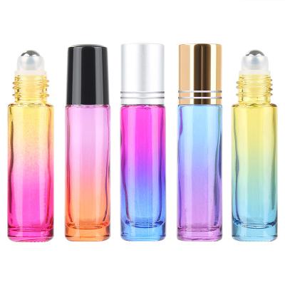 China Personal Care Liptint 5ml Clear Frasco Roll On Perfume Cosmetic Packaging Rollerball Bottles 10ml For Oils for sale