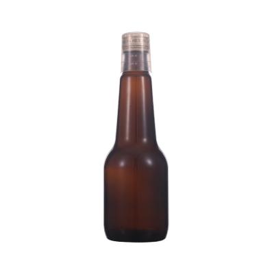 China Beverage China Manufacturers Wholesale 200ml Empty Original Amber Glass Bottles Syrup for sale