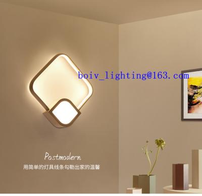 China LED Wall Lamps  Acrylic Iron Aluminum  Warm White Light White Color for sale