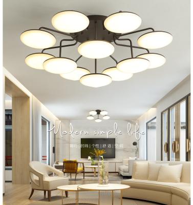 China High quality 2-year quality acrylic indoor ceiling lamp with simple atmosphere for sale