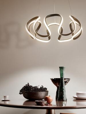 China Modern simple curve Art Chandelier Restaurant Restaurant Bar for sale