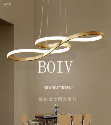 China Fashionable, simple Acrylic chandelier Used for lamps and lanterns in dining room, living room and bedroom for sale