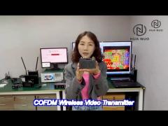 Full High Definition 1080P COFDM Wireless Video Transmitter 1500MHz