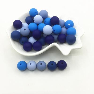 China Jewelry Crafts 2022 New 100pcs 20mm Food Grade Silicone Bead For Christmas for sale