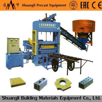 China Best Seller Efficient Factory Small Brick Making Machine / Semi Automatic Hydraulic Paving Concrete Block Making Machine Exporter for sale