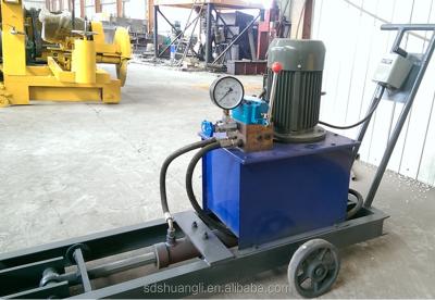 China Post Tension Steel Anchor Prestressed Steel Wire Pulling Machine for sale