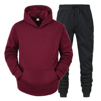 China Breathable Hot Sale Sport Hoodies Set Mens Tracksuits Tracksuits Custom Logo for sale