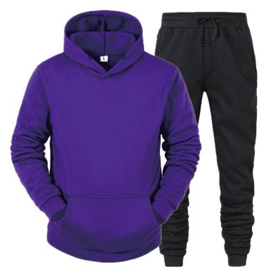 China The Logo Color Breathable Hoodies Sport Hoodies Set Men's Jogging Tracksuit Custom Made Sweatshirts Mens for sale