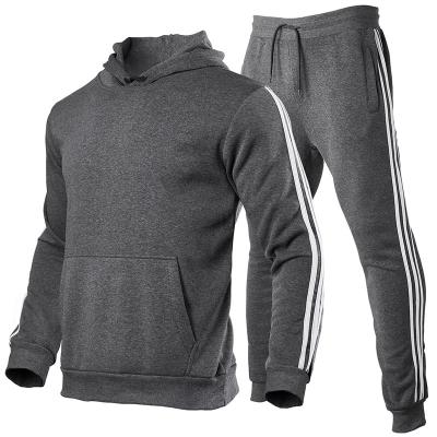 China Viable Tracksuit Men's Hoodie Gym Suit Solid Color Hoodie for sale