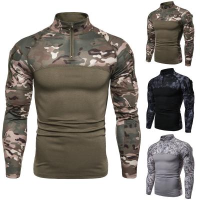 China New Design Breathable Camouflage Elastic Gym Clothing Mens Jogging Custom Workout Clothes Fitness for sale