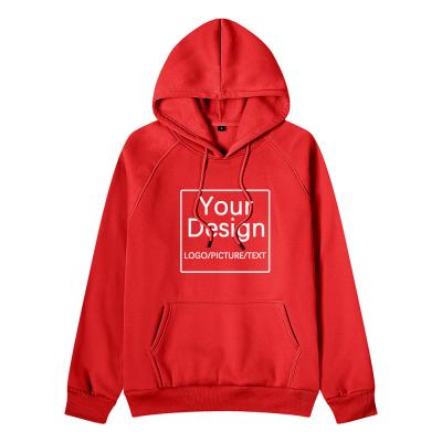 China Red 100% Polyester Sustainable High Quality Mens Sweatshirt Hoodies Hoodies & sweatshirts for sale