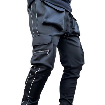 China New QUICK DRY custom men's casual pants stretch handsome young students loose comfortable cargo pants increasing tactical pants for sale