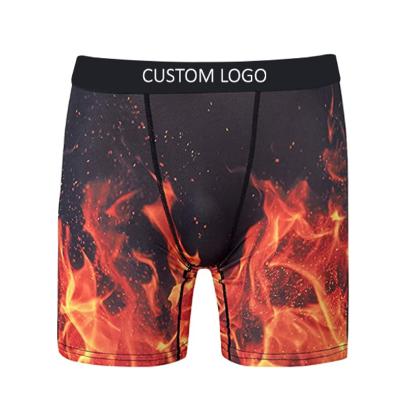 China 2021 Designers Breathable Printing Sublimation Shorts Men's Wholesale Custom Boxer Underwear for sale