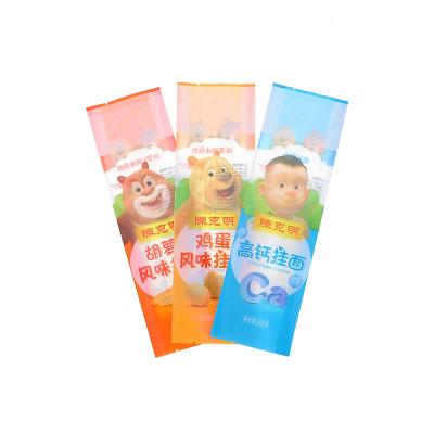 China High Quality Moisture Proof 3 Sides Sealed Colorful Plastic Pouch Packaging Food Packaging Candy Bag for sale