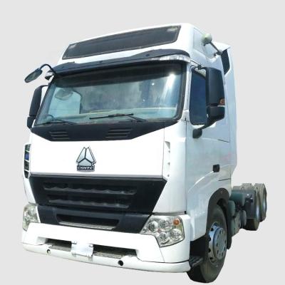 China Used 6x4 Sinotruk Howo A7 420HP 440HP Tractor Diesel Truck Euro 3 Head > 8L for sale