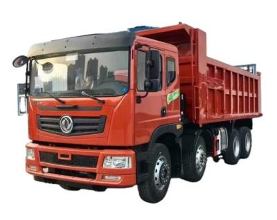 China USED ​​8x4 Dongfeng 12 Wheel Dump Truck Heavy Duty Tipper Truck 40-60Ton > 8L for sale