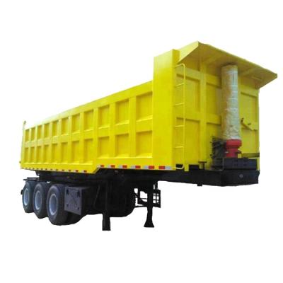 China Heavy Duty 3 Axles Steel 30 Tons-60 Dump Trailer Tipper Trailer Semi Trailer for sale