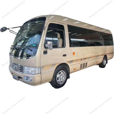 China Used Coaster Bus Euro III 23 Seats Japan Second Hand Bus State Diesel Almost New Low Price 23 Seats Coach Bus For Sale 7005*2040*2631mm for sale