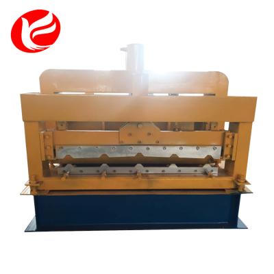 China Hotels Roofing Tile Sheet / Glazed Tile Roll Forming Machine for sale