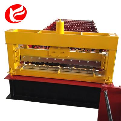 China Make Tile Roof Corrugated Steel Color Cold Steel Roll Forming Machine for sale