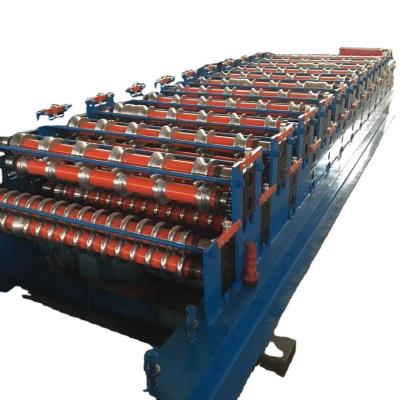 China Hotels Wall Roofing Sheet Building Material Roll Forming Machinery Roll Forming Machine Price for sale