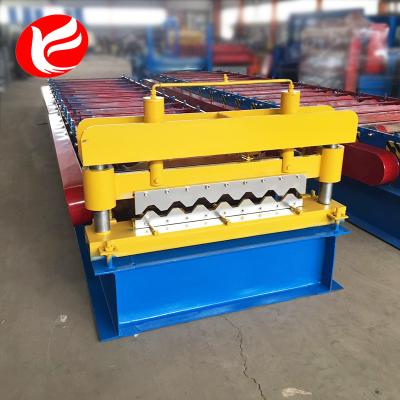 China Hotels Metal Wall Sheet And Roof Panel Sheet Cold Roll Forming Machine for sale