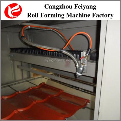 China Appliances Painting Stone Coated Metal Roof Tile Production Line Hot Sale! for sale