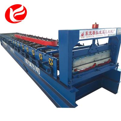 China Hotels Joint-Hidden Roof And Wall Panel Roll Forming Machine for sale