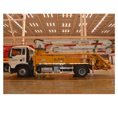 China Construction worksÂ   CE Certified Gasoline Price 30M Concrete Machinery Concrete Pump Concrete Truck Mounted For Sale for sale