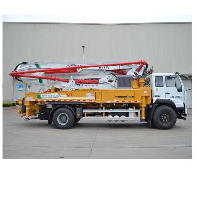 China Construction worksÂ   37m Truck Mounted Concrete Pump HB37K for sale