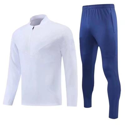 China New Season High Quality Wholesale Mens Suit 22-23 Sleeve Football Sportswear White Square Long for sale