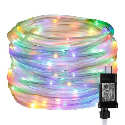 China Copper wire+LED 5m rice 10m tube copper wire led string light regular on EU/US plug led string lights outdoor decor for sale