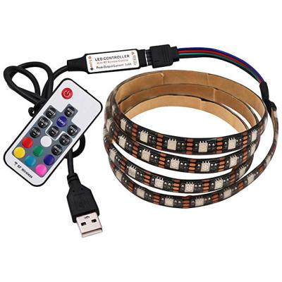 China LANDSCAPE Factory Smd 5050 Ip65 RGB Strip Light Set Usb Led Strip Kit With Remote Dc 5v RGB Led Strip Light for sale