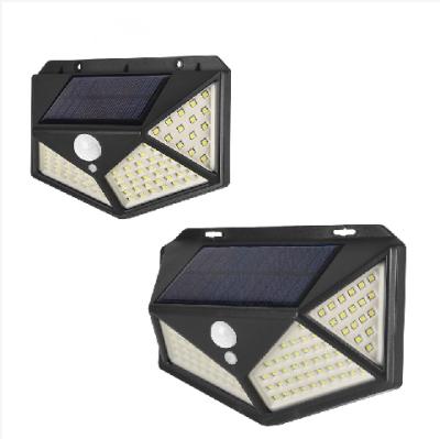 China 114SMD Waterproof Garden Wall Solar Interaction Garden Lamp Outdoor Led Cordless Wall Lamp for sale