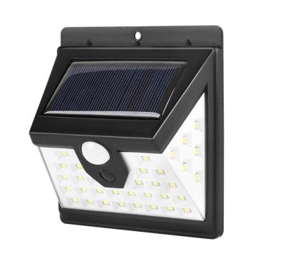 China LANDSCAPE 3 Modes Solar LED Wall Lamp Motion Sensor Waterproof LED Street Garden Light for sale