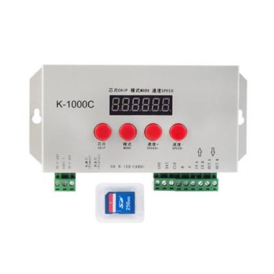 China K1000c Ws2815 Led Controller K-1000c SD Card Led Pixel Controller For Ws 2815 Strip L159*W90*H24mm for sale