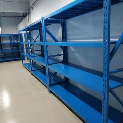 China Heavy Duty Corrosion Protection OEM 500kg Industrial Warehouse Storage Shelf Rack for sale