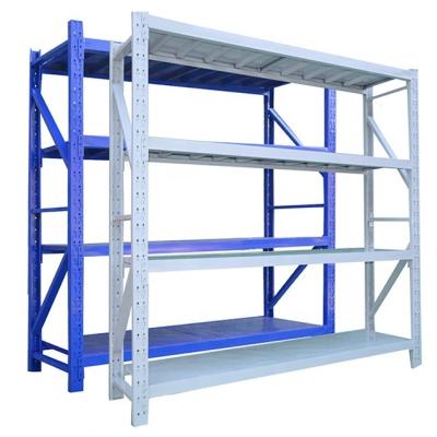 China Corrosion Protection Light Duty Racking Warehouse Light Duty Storage Racks Q235B Steel Light Duty Shelving for sale