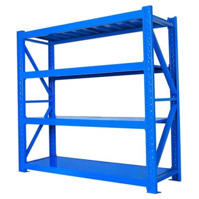 China Corrosion Protection Low Power Heavy Duty Warehouse Rack Galvanized Pallet Warehouse Shelving for sale