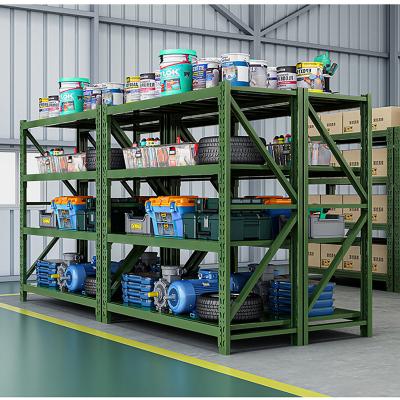 China Heavy Duty Corrosion Protection Warehouse Pallet Garage Shelving Units Heavy Duty Shelf Storage Rack System for sale