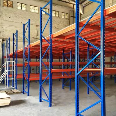 China Corrosion Protection Mezzanine Racking System Factory Manufacture Mezzanine Floor Various Buries Storage Racking System for sale