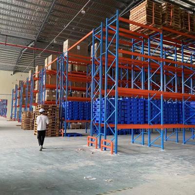 China Corrosion Protection Warehouse Steel Rack Drive In Heavy Duty Industrial Racking System Storage Equipment for sale